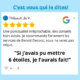 Visuel où on voit un avis Google positif 5 étoiles sur l'entreprise Decocq Traitement de l'Humidité